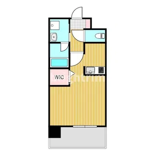 エンクレストベイ天神東II【12階】の間取り