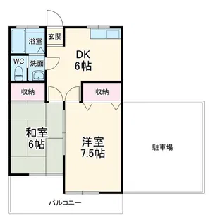 コーポみのり2【2階】の間取り