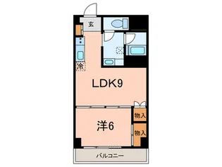 秀和代官山レジデンス【8階】の間取り