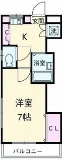 エクセレンス西所沢【3階】の間取り