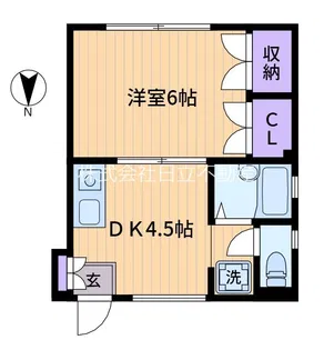 プチメゾンオオハラ【2階】の間取り