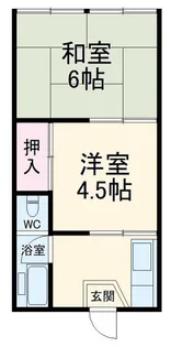 ガーデンフタバ【2階】の間取り