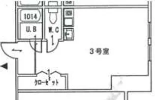 リバープラザ【2階】の間取り