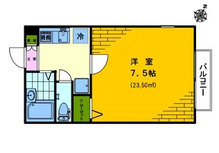 エイトノート【2階】の間取り