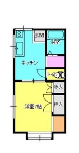 新潟県新潟市東区石山2【アパート】の間取り