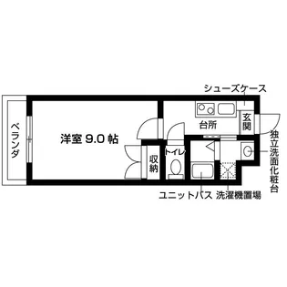 サンシャイン本山【3階】の間取り
