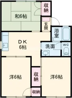 オルベージュA【2階】の間取り