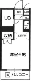 レヂオンス西武柳沢【4階】の間取り