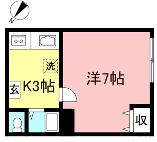 アースパックス1号棟【1階】の間取り