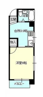 ラバーズ出汐【3階】の間取り