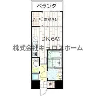大阪府大阪市生野区中川東2【マンション】の間取り