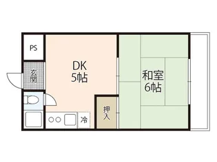 吉マンション【3階】の間取り