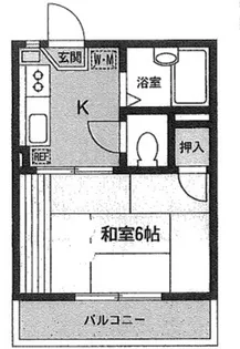 スターヒル清水【2階】の間取り