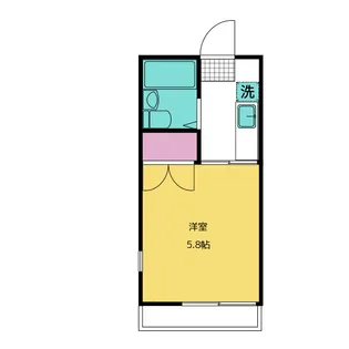 パークヒルズA【2階】の間取り
