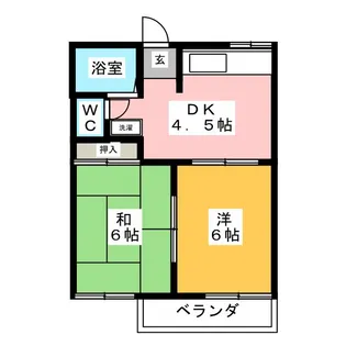 メゾン・ド・伊藤2【2階】の間取り