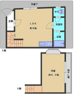 茨城県ひたちなか市大字枝川【一戸建】の間取り