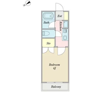 αNEXT春日部第2【2階】の間取り