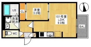 レガリスト N【1階】の間取り