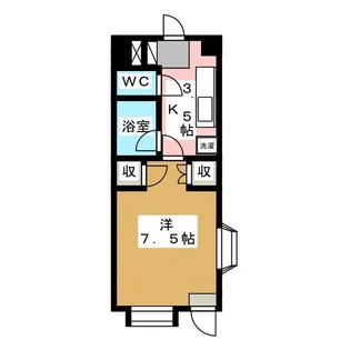 メゾン・ド・ジュネス【1階】の間取り