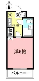 プレミアムヒルズ横浜片倉【2階】の間取り