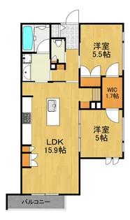 プラントシーズ仲町台【3階】の間取り