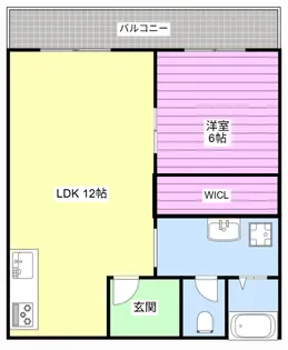 アイレックスインテグラ【2階】の間取り