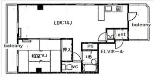 MIYABI深川【3階】の間取り