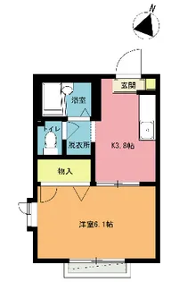 フォーゲル【2階】の間取り