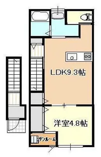 T-CREST青山新町【2階】の間取り