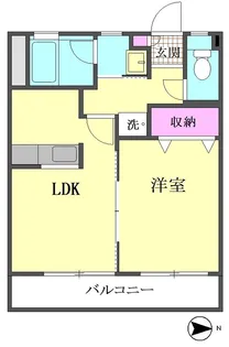 浅間マンション【5階】の間取り