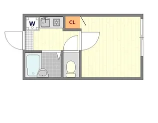 ノーザンロード小岩【1階】の間取り
