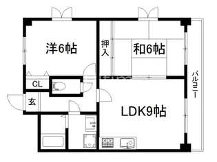 Viento深草【2階】の間取り