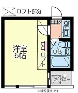 レオパレス東寺尾第1【2階】の間取り
