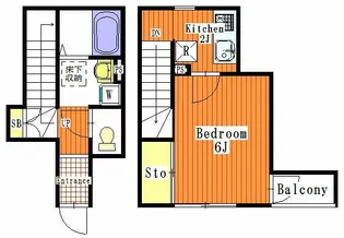 ネオコーポフロラI【2階】の間取り