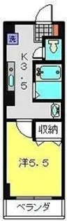 ゼウス金森ビル【3階】の間取り