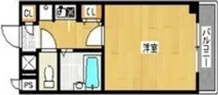 大阪府大阪市阿倍野区天王寺町南2【マンション】の間取り