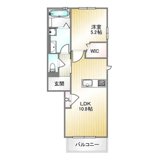 グリーンガーデン須磨【2階】の間取り