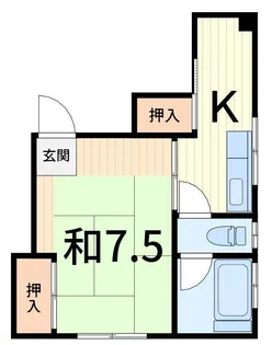 玉舎ビル【3階】の間取り