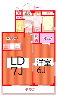 アビタシオンM上大岡【1階】の間取り