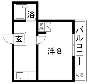 DH第2ビル【4階】の間取り