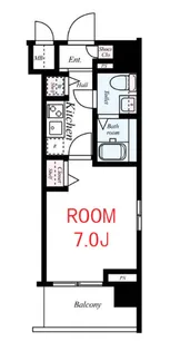 神奈川県横浜市西区花咲町5【マンション】の間取り