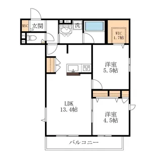 桜メゾン【3階】の間取り