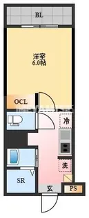 デ・クメール寺町通り【2階】の間取り