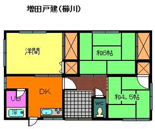福井県敦賀市櫛川【一戸建】の間取り