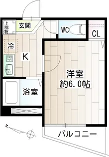 シャーウッド青井【1階】の間取り