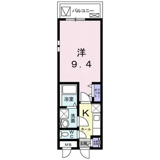 アルページュ伊賀【2階】の間取り