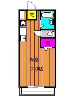 グランデカーサ【2階】の間取り