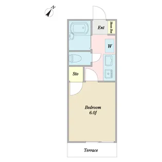 メゾングランアコール【1階】の間取り