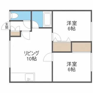 No.4ミユキマンション【3階】の間取り