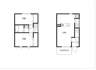 REMALE乙津港町II【2階】の間取り